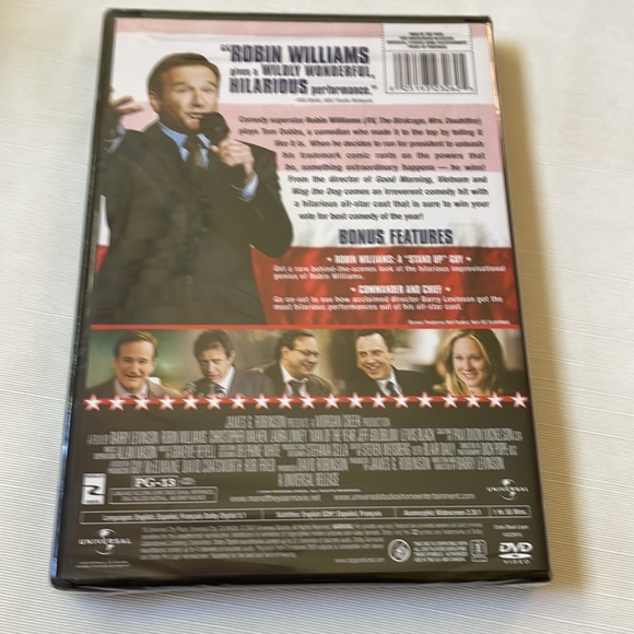 Man of the Year (Widescreen Edition) Robert Williams DVD new sealed - Picture 2 of 5